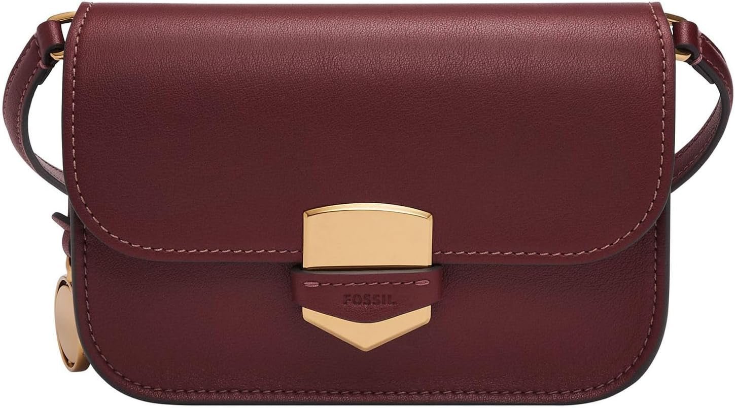 Fossil Lennox Crossbody Genti Femei Naty Shop Roșu