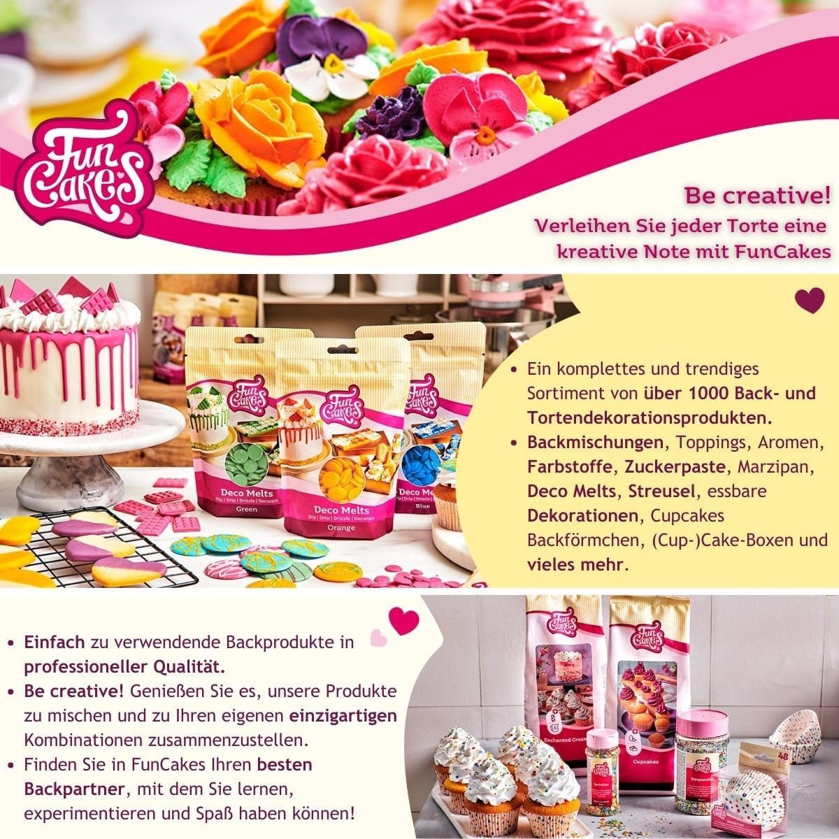 FunCakes Fondant rulat bej natural: ușor de utilizat, neted, flexibil, moale și pliabil, perfect pentru decorarea prăjiturilor, halal, kosher și fără gluten, 250 g Pasta de zahar Naty Shop