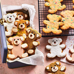 FunCakes Roll Fondant Elegant Ivory: ușor de utilizat, neted, flexibil, moale și pliabil, perfect pentru decorarea prăjiturilor, halal, kosher și fără gluten, 250 g Pasta de zahar Naty Shop