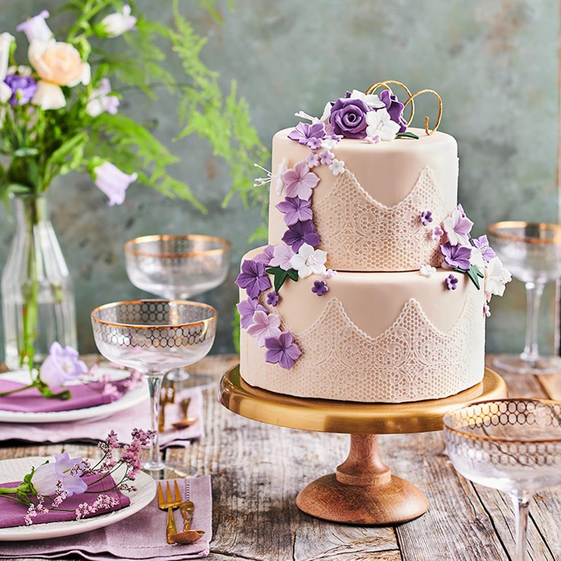 FunCakes Roll Fondant Elegant Ivory: ușor de utilizat, neted, flexibil, moale și pliabil, perfect pentru decorarea prăjiturilor, halal, kosher și fără gluten, 250 g Pasta de zahar Naty Shop