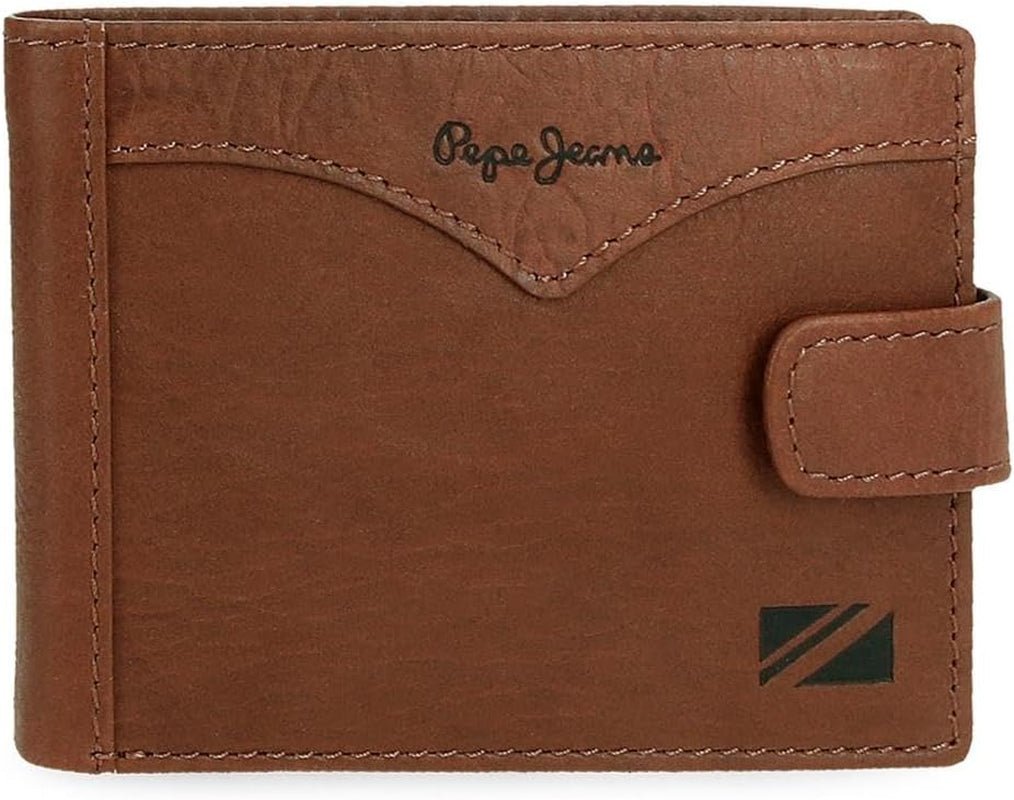 Geacă Pepe Jeans Portofel orizontal cu închidere prin clic, mărime unică Portofel Barbati Naty Shop Maro