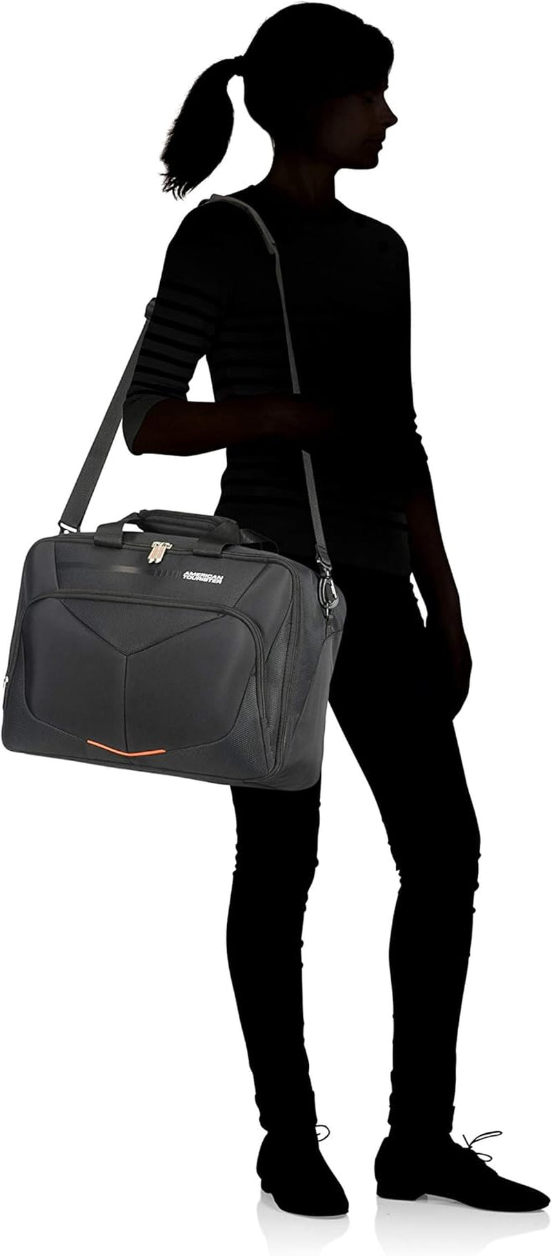 Geantă de voiaj American Tourister Summerfunk, 40 cm, 27 litri, negru Bagaje și echipament de călătorie Naty Shop