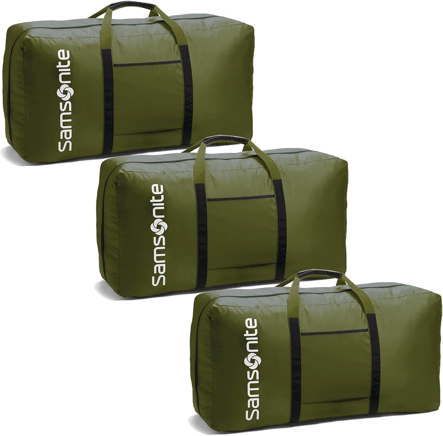 Geantă de voiaj Samsonite Tote-A-Ton, 82,5 cm Bagaje și echipament de călătorie Naty Shop Verde (verde armată) 3-pachet