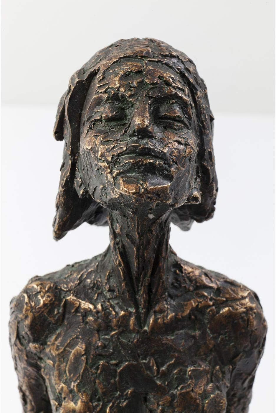 Kare Design obiect decorativ Art Lady Bronz, figurină decorativă, rășină, aspect antic, statuie, decor, obiect de artă, accesoriu, 78x13,5x13,5cm Statuete si sculpturi Naty Shop