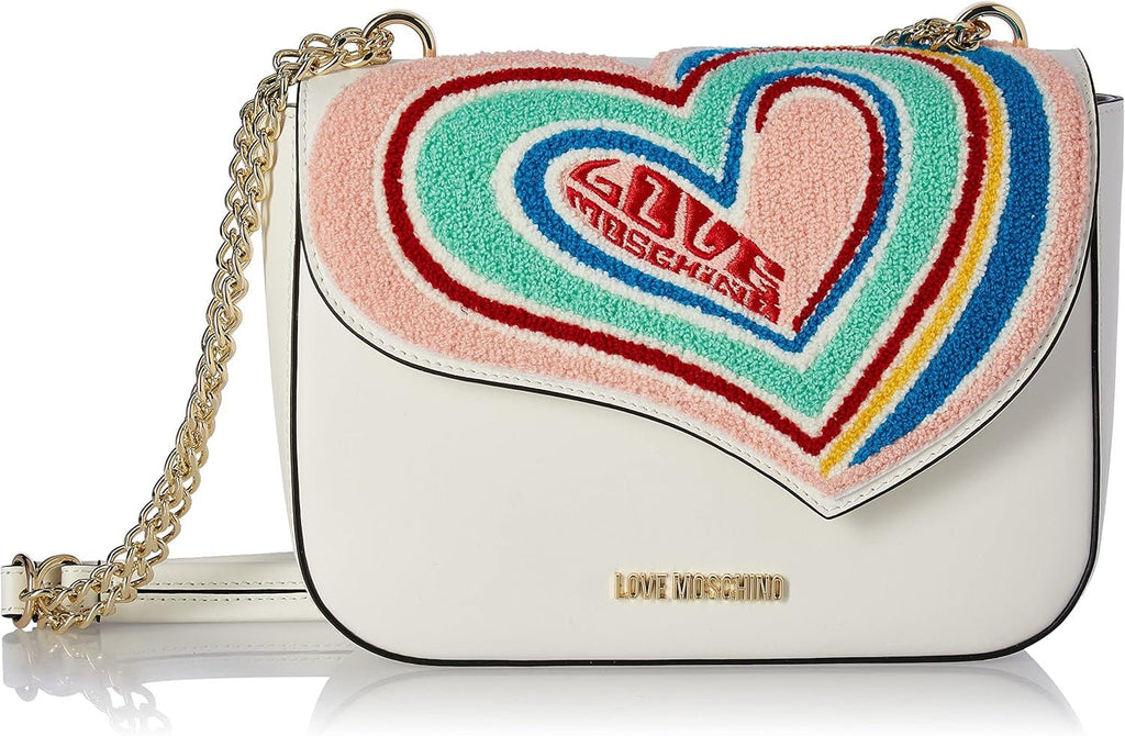 Love Moschino Borsa a Spalla geantă de umăr Genti Femei Naty Shop Alb