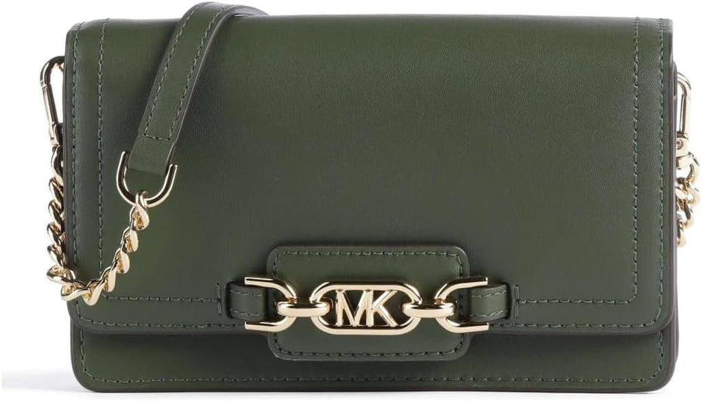 MICHAEL KORS Femeile SM PHN CHN XBODY Bag, Amazon Green Genti Femei Naty Shop Titlu implicit