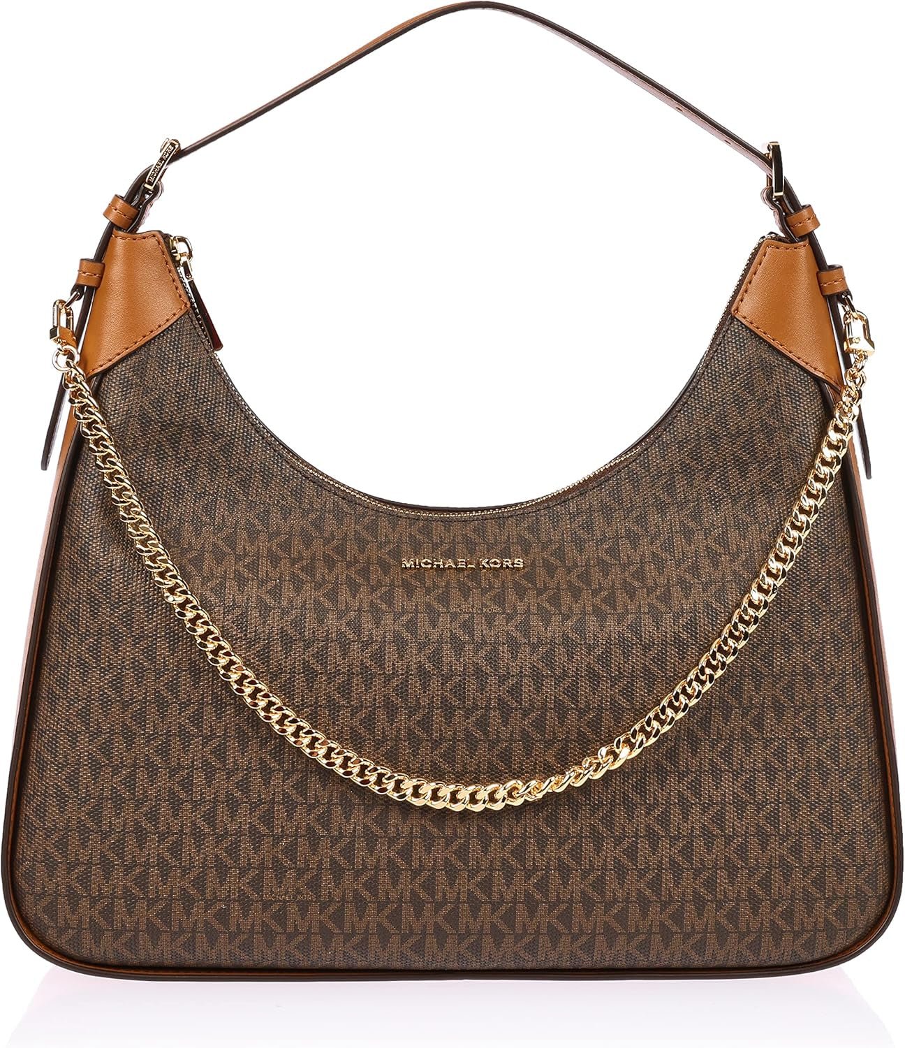 Michael Kors, geantă de umăr Wilma Genti Femei Naty Shop Brn/Acorn