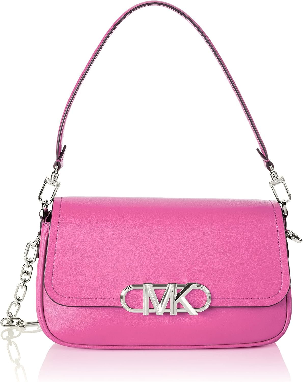 Michael Kors Parker Md Conv Pouchette, geantă de umăr Genti Femei Naty Shop Cerise