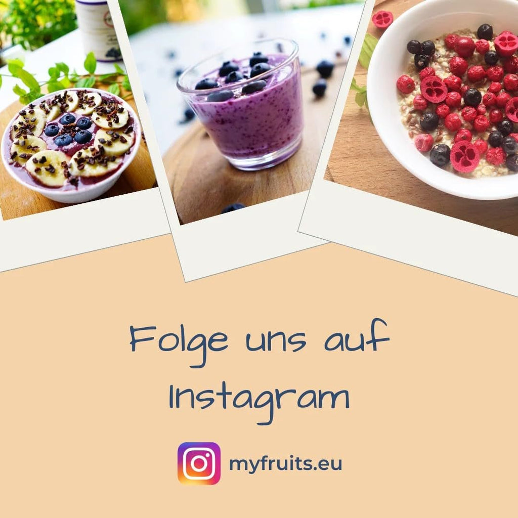 myfruits cireșe amare liofilizate, 80g, fără aditivi, din 100% cireșe, fructe liofilizate și deshidratate Produse deshidratate Naty Shop