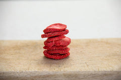 Mynatura felii de căpșuni liofilizate I legume I natural I fructe uscate I fructe I - ușor uscate (1 x 350g) Produse deshidratate Naty Shop