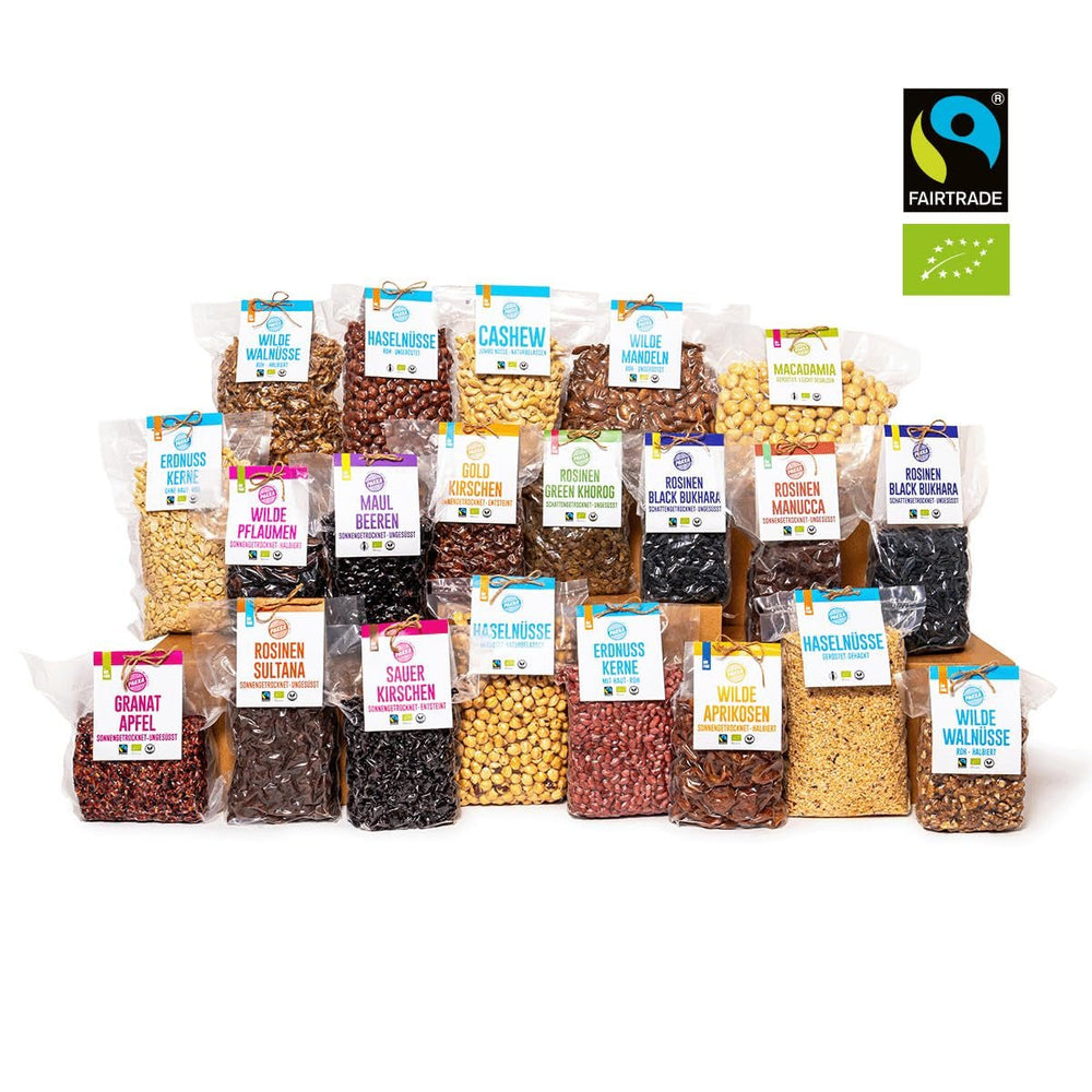 PAKKA - Organic Fairtrade Black Beauty Raisins 600gr, struguri organici, fără semințe, negri, uscați la soare, fără ulei, deci lipicioși, nesulfurați, direct de la micii fermieri din Samarkand în Uzbekistan Produse deshidratate Naty Shop