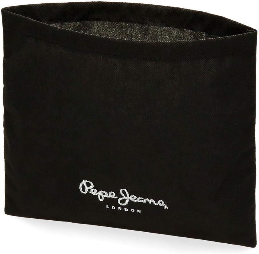 Pepe Jeans Double Wallet Geantă galbenă 27x17x2 cms piele Portofel Femei Naty Shop