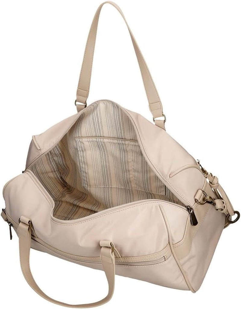 Pepe jeans Morgan, rucsacuri casual, genți de călătorie, piele artificială bej și negru pentru femei, de Joumma Bags Bagaje și echipament de călătorie Naty Shop