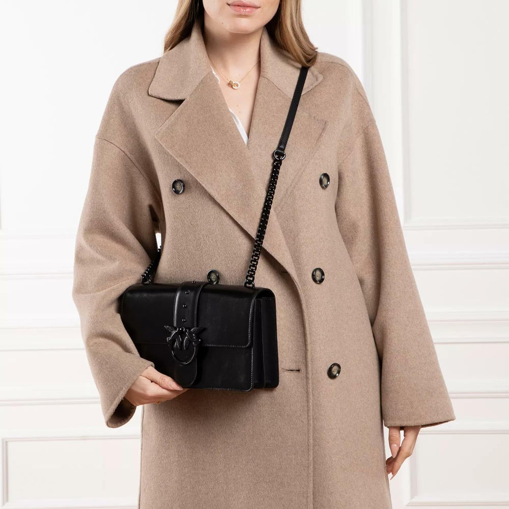 Pinko Ladies Love One Classic Cl Naplack Colour Block Bag Genti Femei Naty Shop