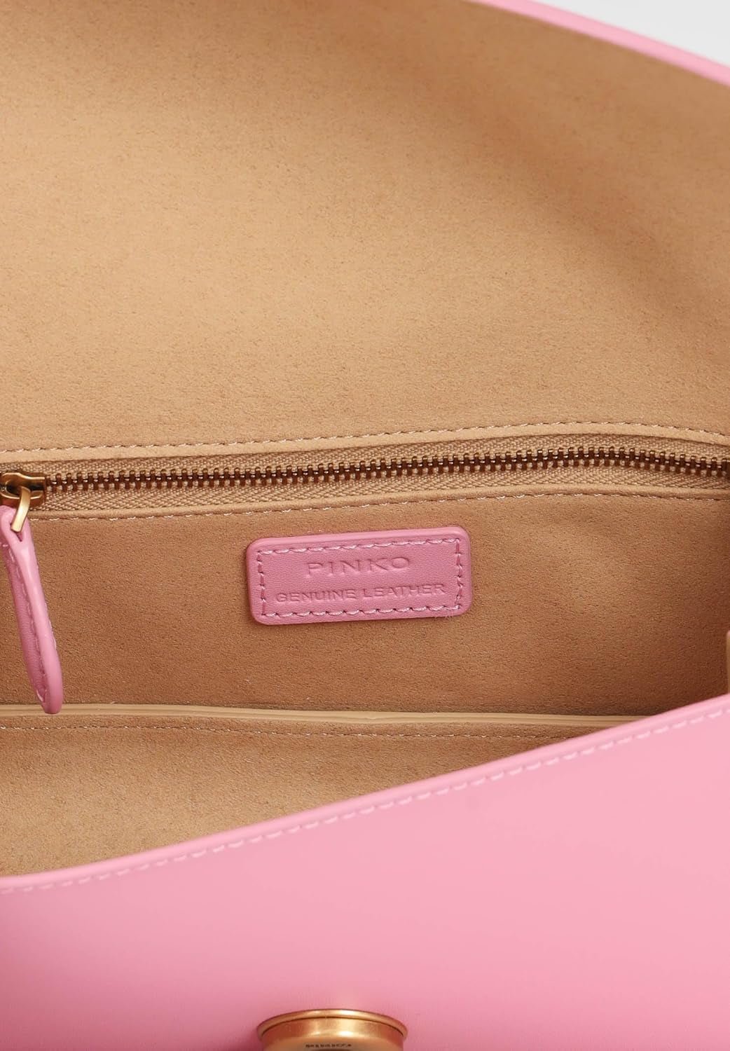 Pinko Ladies Love One Mini Geantă ușoară din mătase de vițel Genti Femei Naty Shop