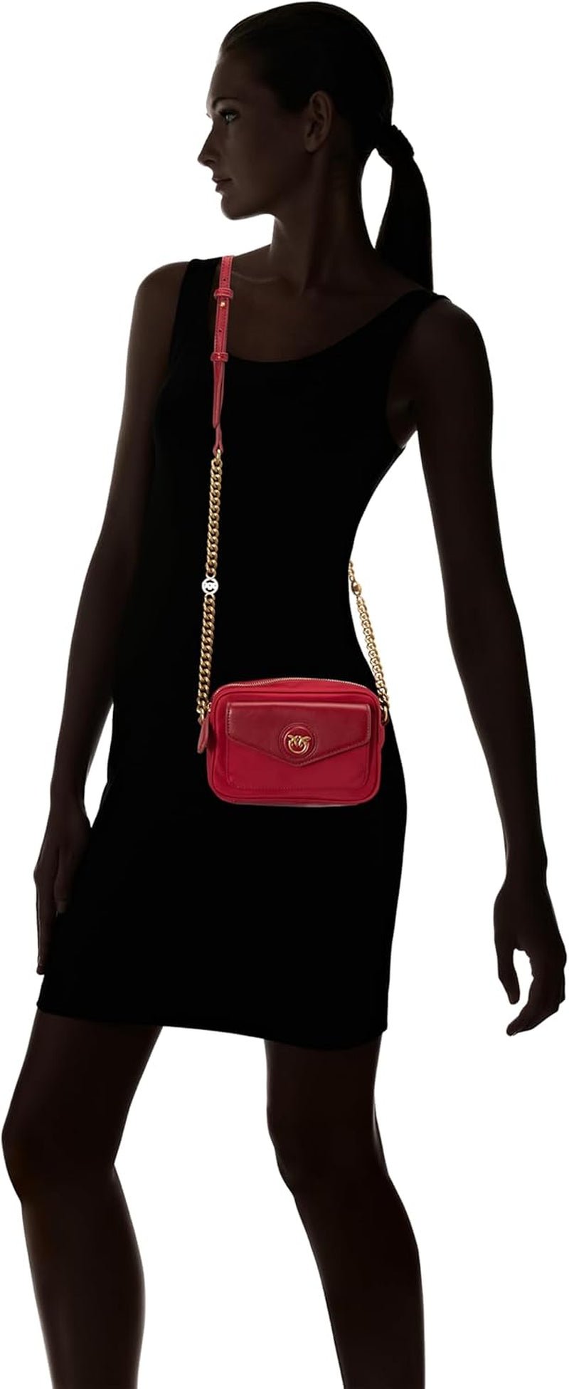 Pinko Nyllo Gate Camera CASE Reciclat NYLO Genti Femei Naty Shop