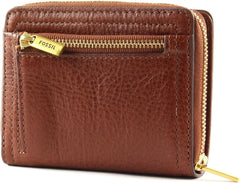 Portofel Fossil pentru femei Logan, multifuncțional din piele maro 11,1 cm L x 2,5 cm l x 8,9 cm H SL7923200 Portofel Femei Naty Shop