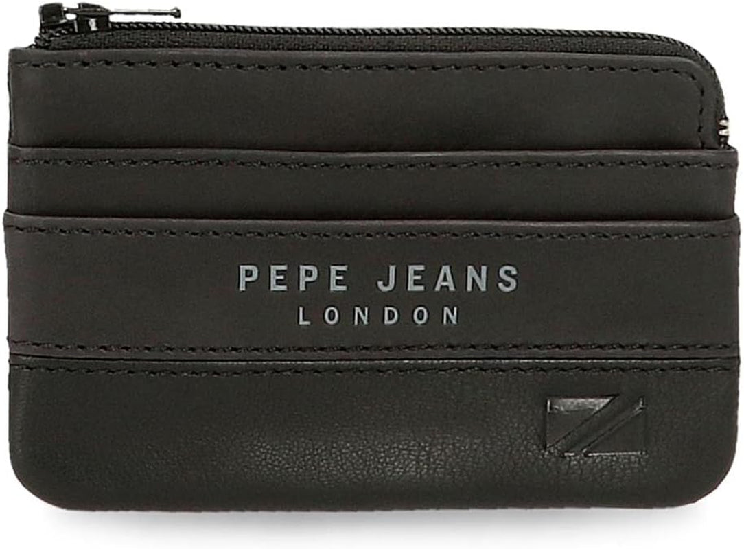 Portofel Pepe Jeans Kingdom, unic Portofel Femei Naty Shop Negru / alb