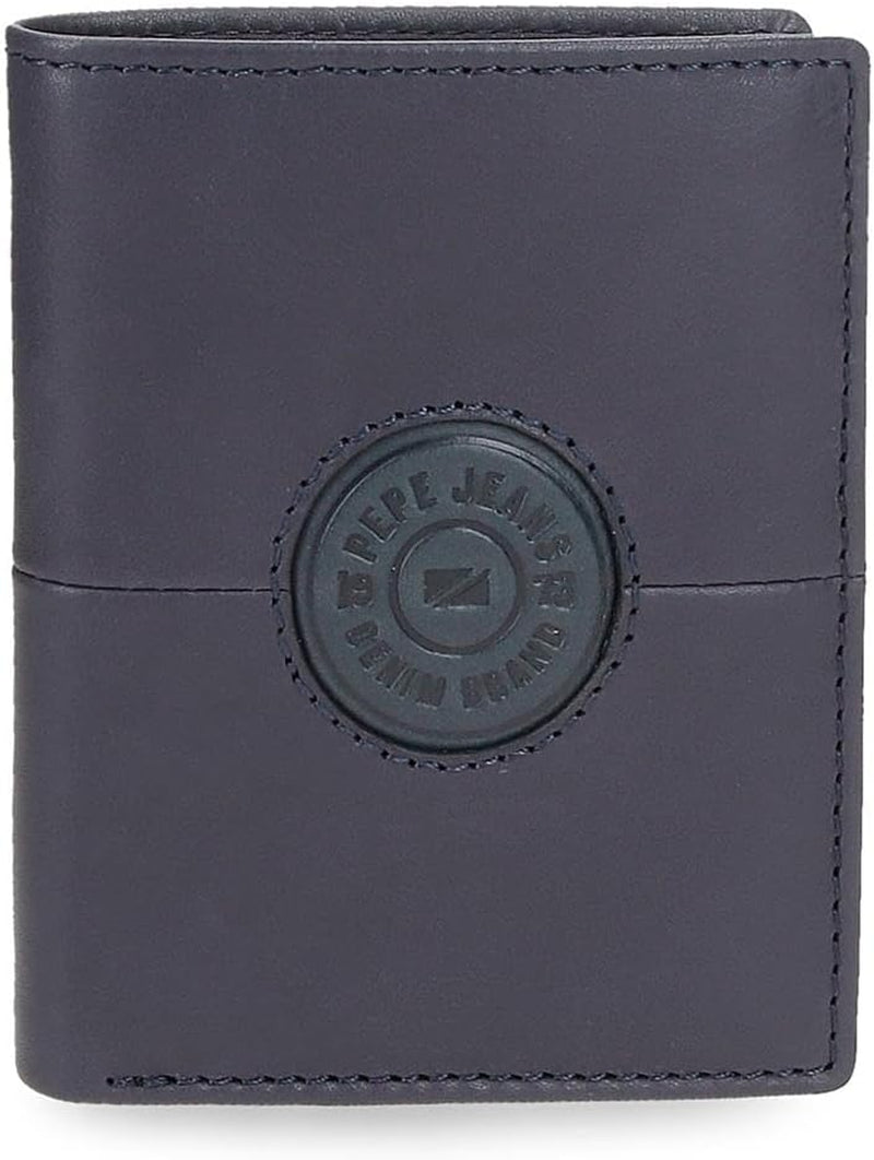 Portofele și poșete din piele de vacă Pepe Jeans Cracker, negru, maro, verde, diferite mărimi Portofel Barbati Naty Shop Maro Servieta