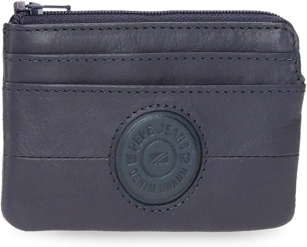 Portofele și poșete din piele de vacă Pepe Jeans Cracker, negru, maro, verde, diferite mărimi Portofel Barbati Naty Shop Maro Poșeta