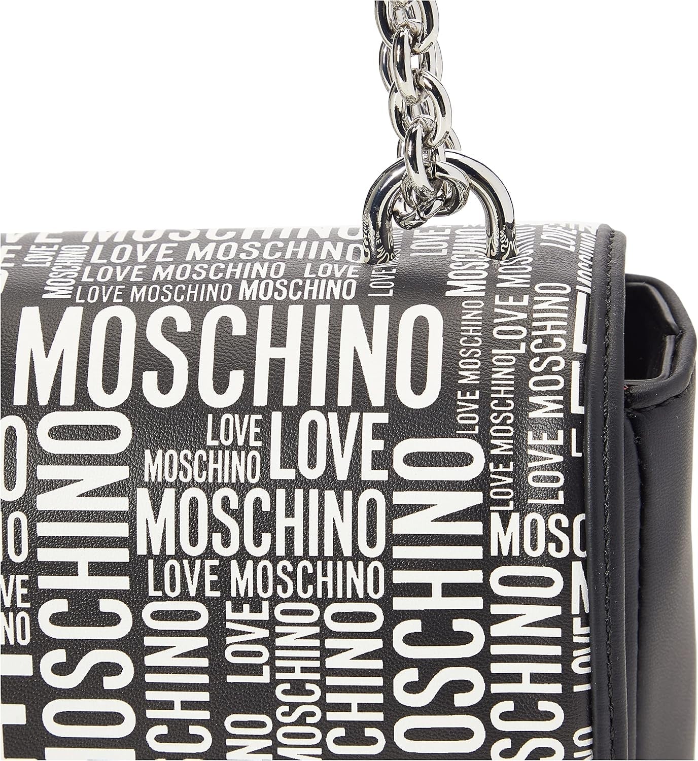 Precolecție geantă de umăr pentru femei Love Moschino, precolecție toamnă-iarnă 2021, negru Genti Femei Naty Shop