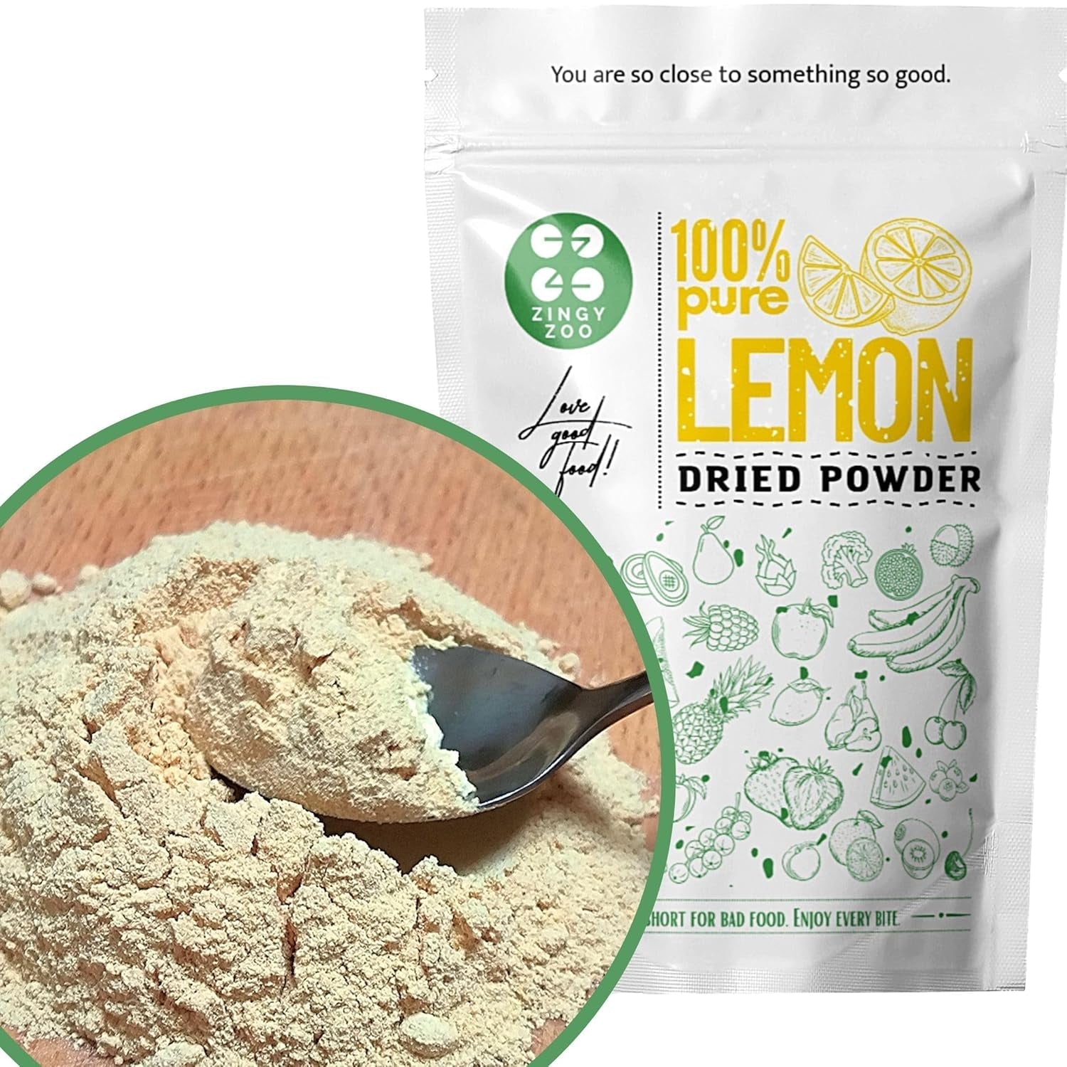 Pulbere de lămâie uscată din lămâi întregi | 100% fructe uscate naturale de calitate alimentară | Pulbere de fructe pure din coajă de lămâie | Lămâi uscate | Fructe uscate (pulbere grosieră) Produse deshidratate Naty Shop Pulbere fină