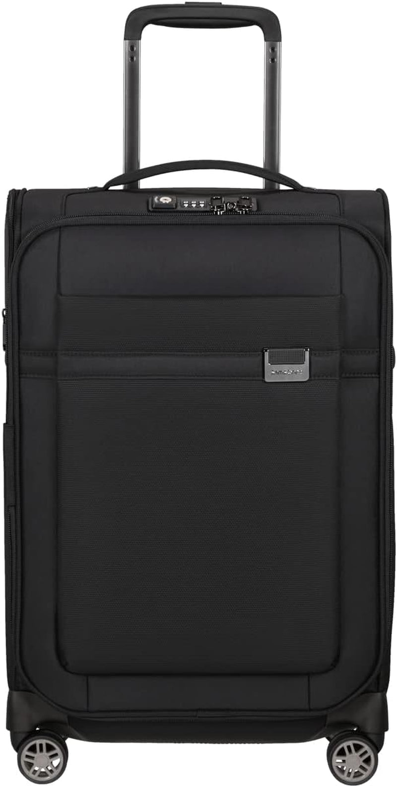 Samsonite Airea - Spinner L Expandable, Valiză, 78 cm, 111.5/120 L, Negru (Negru) Bagaje și echipament de călătorie Naty Shop Negru (negru) S (55 cm - 38 L/43,5 L)