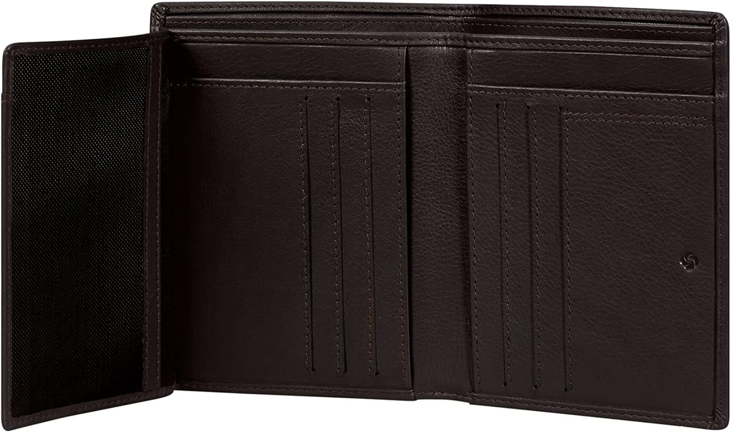 Samsonite Attack 2 SLG - Portofel, 12,5 cm, maro (Ebony Brown) Portofel Barbati Naty Shop