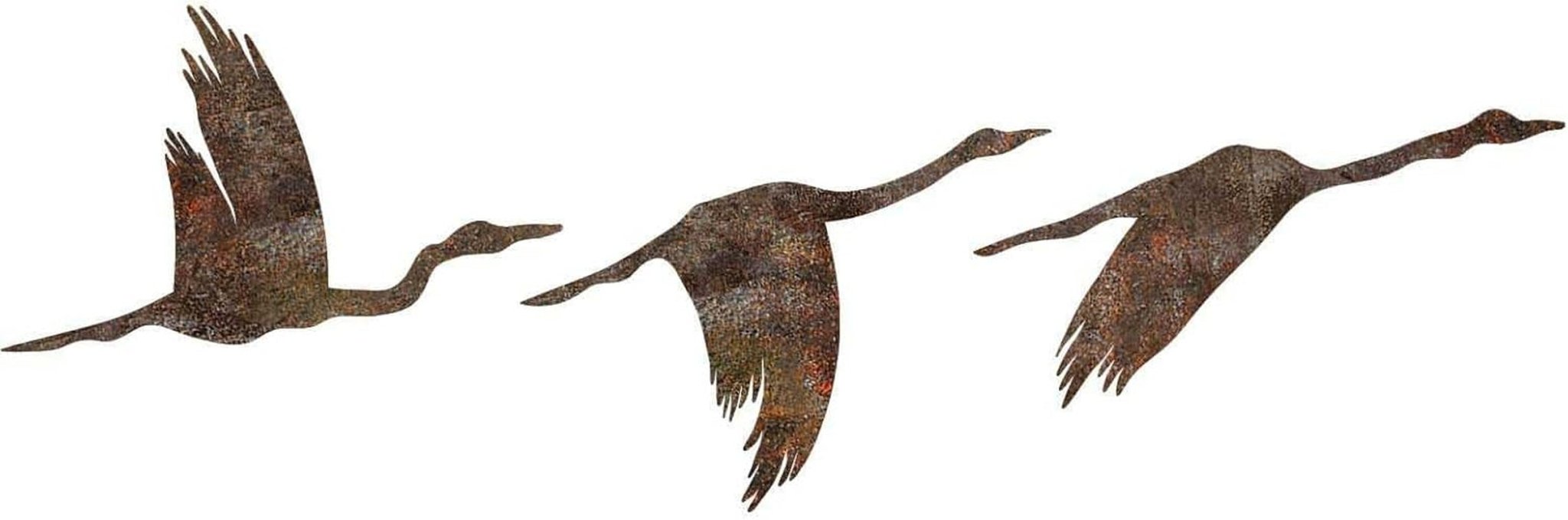 Set de accesorii decorative de perete din metal pictat manual (3 bucăți) | Finisaj Antiquation | Dimensiuni: 11x16cm, 14x22cm, 18x27cm | Artă unică pentru decorațiuni interioare Statuete si sculpturi Naty Shop Titlu implicit