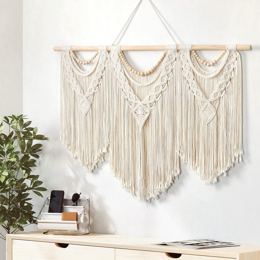 Tapiserie dremisland mare deco tesute bej Casa - Accesorii si Decoratiuni Naty Shop