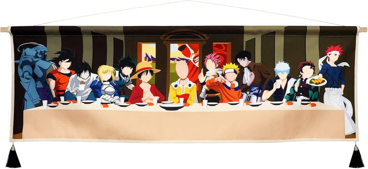 Tapiserie hanging canvas wall art pictura anime caractere Casa - Accesorii si Decoratiuni Naty Shop Default Title
