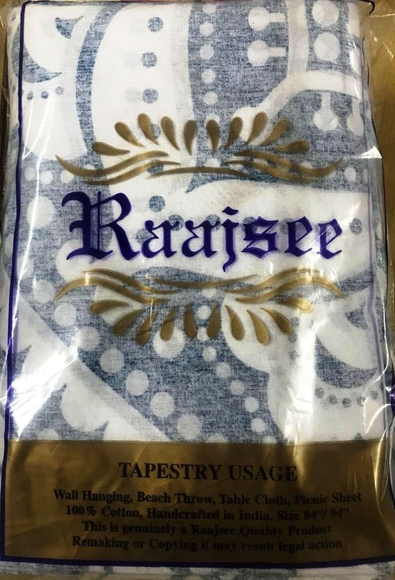 Tapiserie indiana mandala albastru estetica decorarea camerei Casa - Accesorii si Decoratiuni Naty Shop