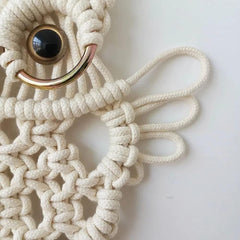 Tapiserie owl tapiseriei14wall decorare din bumbac handmade Casa - Accesorii si Decoratiuni Naty Shop
