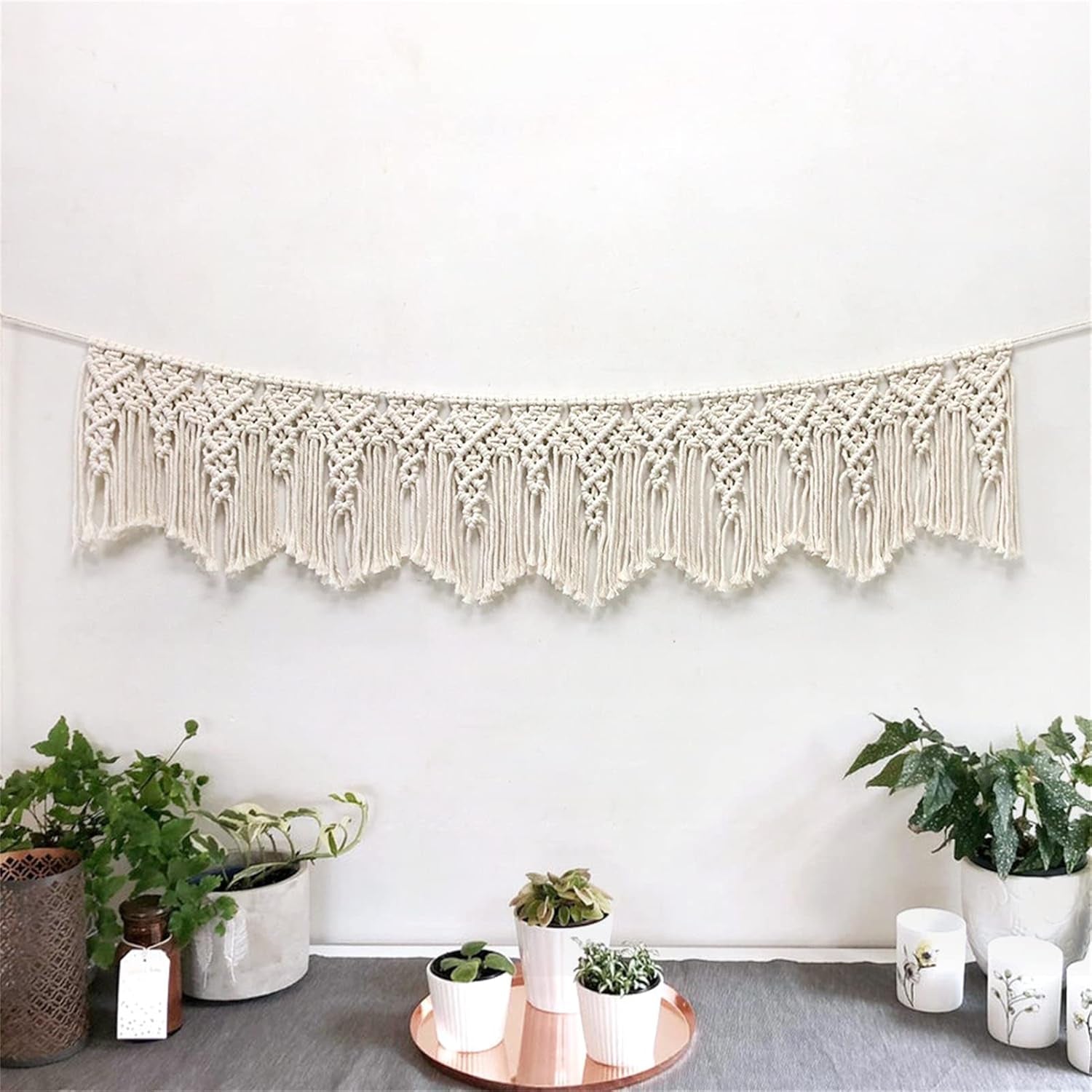 Tapiserie wall hanging woven banner nunta Casa - Accesorii si Decoratiuni Naty Shop Default Title