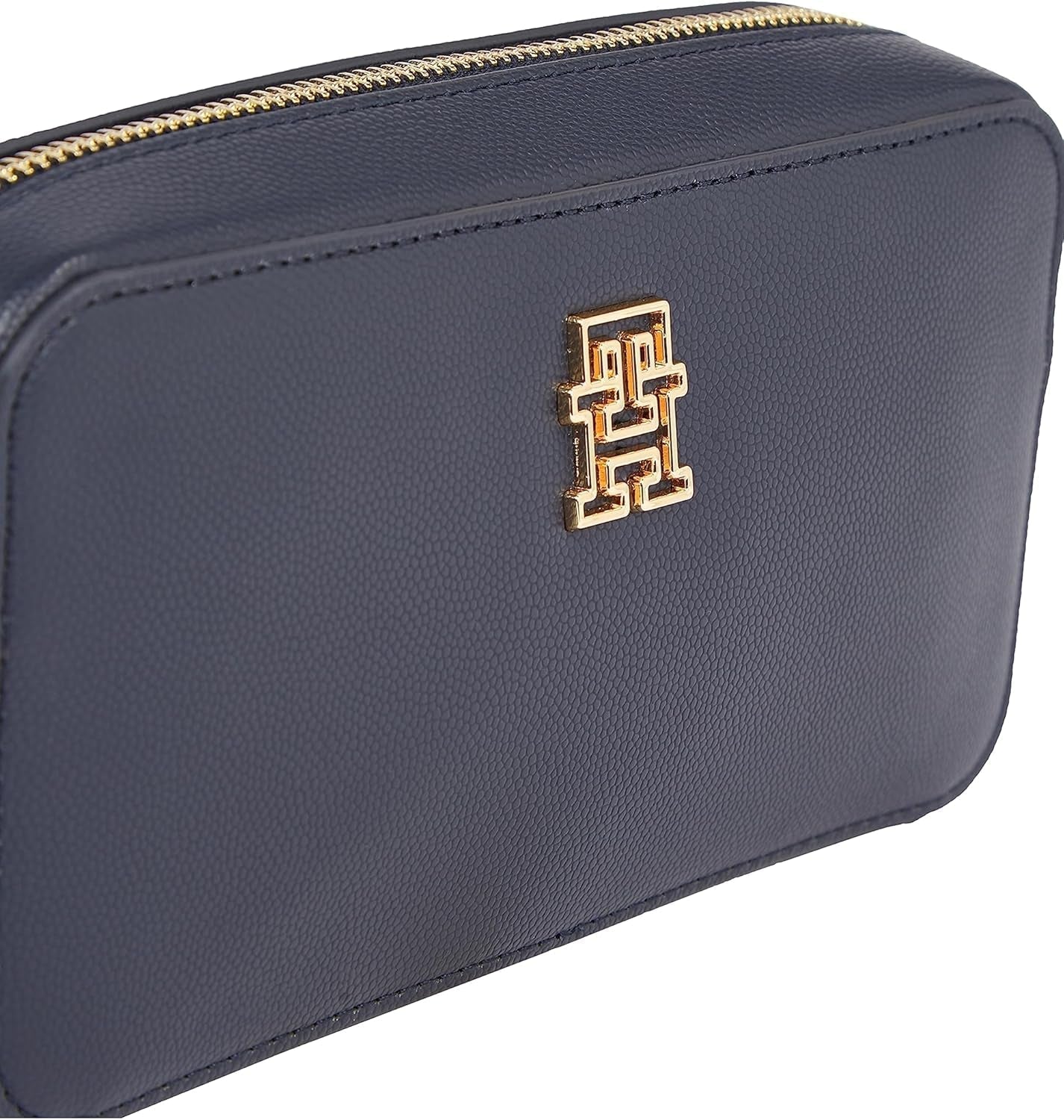 Tommy Hilfiger geantă de umăr pentru femei Timeless Camera Bag Small, Blue (Space Blue), Onesize Genti Femei Naty Shop