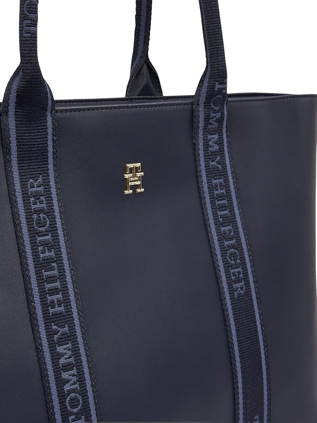 Tommy Hilfiger Th Logotape Tote Aw0aw17198 Tote Bag Genti Femei Naty Shop